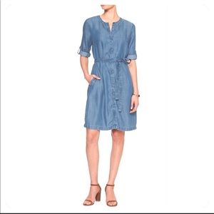 Banana Republic Chambray dress Size 2